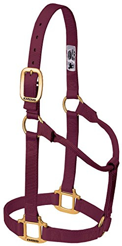 Weaver Leather Original - Cabestro no Ajustable, 35-7005-BU, Granate, Average Horse