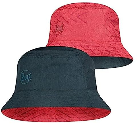 Gorro Travel Bucket Collage Red-Black S/M