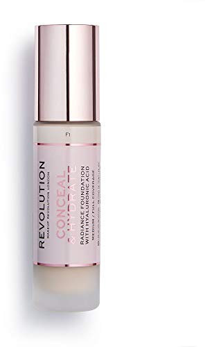 REVOLUTION BEAUTY Conceal & Hydrate Foundation F1, 130 g