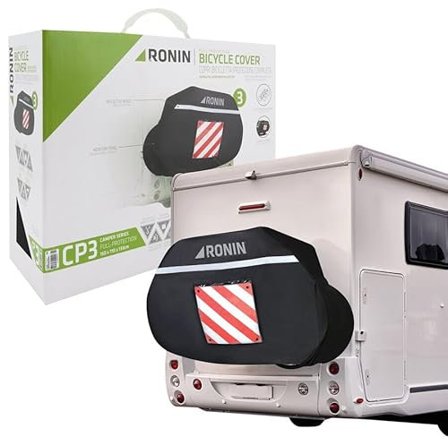 RONIN Copribici OnRoad Camper NE 150x110x133cm, per 3 bici con portacartello