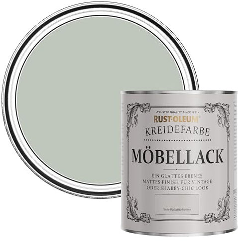 Rust-Oleum Green Upcycled Furniture Paint in Chalky Finish - Chalk Green 750ml