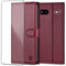 Kuafcase for Google Pixel 6a Case with 1 Screen Protector, Wallet Leather Flip Case with 4 Card Slots Magnetic Closure Kickstand Shockproof Phone Case for Google Pixel 6a - Wine Red