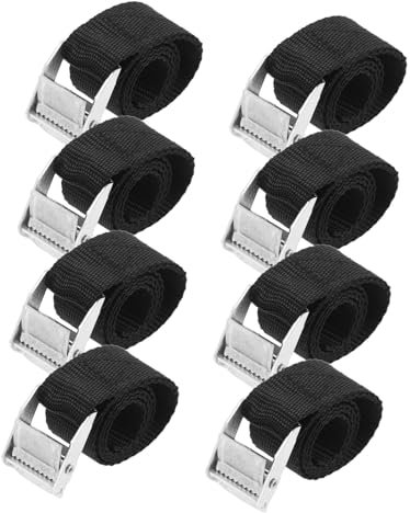 FONDOTIN 8pcs Lawn Spike Shoes Strap for Grass Aerator Shoes Gardening Tool Secure Shoelaces
