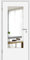HORI® Zimmertür Basic Basic CPL weiß ohne Glas | Innentüre, Türblatt, passende für alle Standard Zargen mit DIN Größe | 1985 x 860 mm I DIN Links