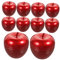 Lurrose 1 Satz Apfel Blechdose Übernacht Haferglas Zuckerdose Obst Snack Organizer Neuartige Lebensmittelbehälter Mit Deckel Staubdicht Teedose Dose In Form Einer Dose 10 Stück