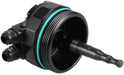 UYCHYTQR Tappo del Serbatoio del Carburante Tappo Scatola Filtro Olio per B&MW E60 E61 E39 E36 E46 X3 E83 X5 E53 Z4 E85(Nero)