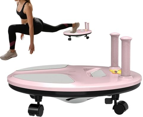 Furtryvl Roue abdominale – Équipement d'entraînement de force – Rouleau d'entraînement avec 4 roues – pour hommes, jeunes, adultes, athlètes, joueurs, amateurs, culturistes, amateurs