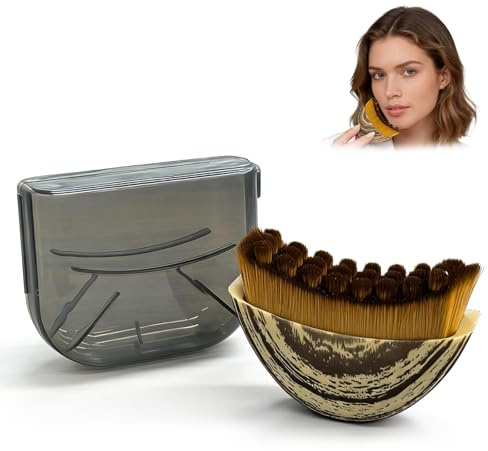 Cepillo Facial de Contorno Linfático, Masajeador De Drenaje para Cara, Cepillo Facial de Cepillado en Seco, Una con Caja, para Escultura de Barbilla y Mandíbula, para Esculpir Rostro