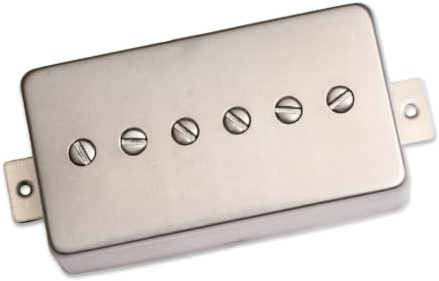 Tonerider Rebel 90 Neck Pickup, Aged Nickel Cover, Humbucker Sized P90, Alnico 2 Magnet, 5-Year Warranty