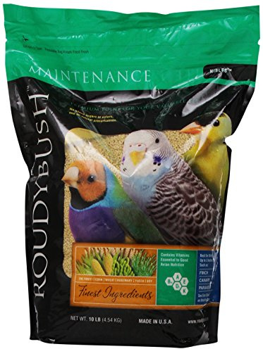 RoudyBush Daily Maintenance Bird Food, Nibles, 10-Pound (210NIDM)