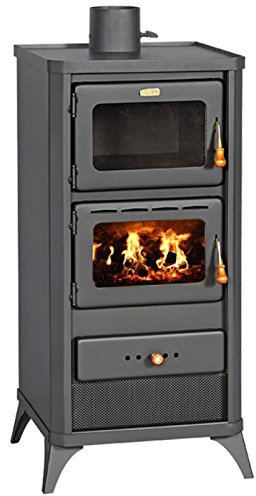 Prity Estufa de leña Fornello Cucina Camino 12kW FME
