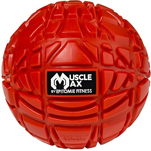 Muscle Max Massage Ball - Therapy Ball for Trigger Point Massage - Deep Tissue Massager for Myofascial Release - Mobility Ball for Exercise & Recovery