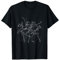 Hendriksbenjamin Ballett Kunst T-Shirt Schwarz Unisex Klein Modern Klassisch geschnitten Ballett T-Shirt