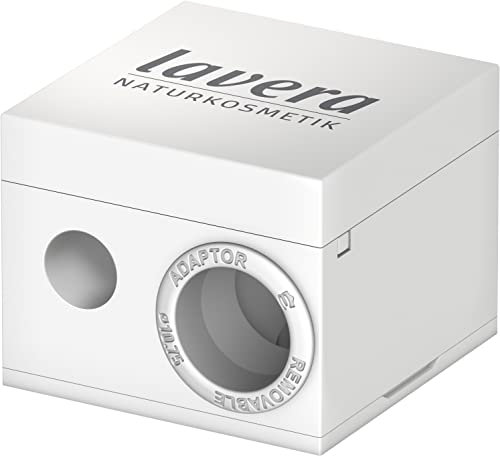 lavera Anspitzer - Für Standard- als auch Jumbo Stifte geeignet - Abnehmbare Kappe - Leichte Reinigung (1 Stück)