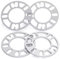 CLKE 4 pcs Elargisseur de Voie,Entretoises de Roue Universelles 4x108,pour Élargisseurs de Roues en Alliage d'Aluminium pour Améliorer la Stabilité et l'Apparence d'Auto