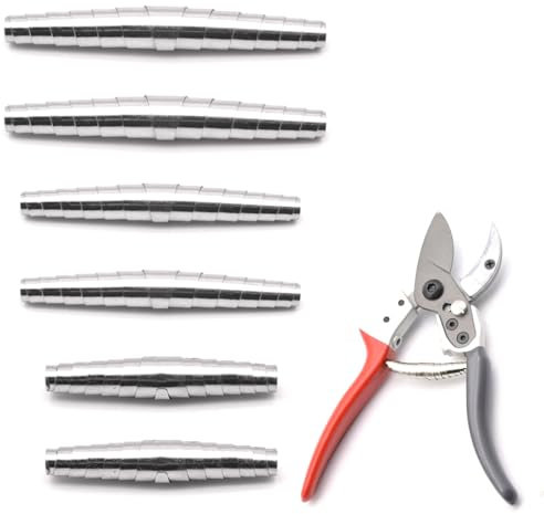 6 Muelles para Podadoras,Muelles para Podadoras 6cm 7cm 8cm,Muelles de tijeras para cepas, podaderas y de jardinería, fácil cambio Acero Inoxidable