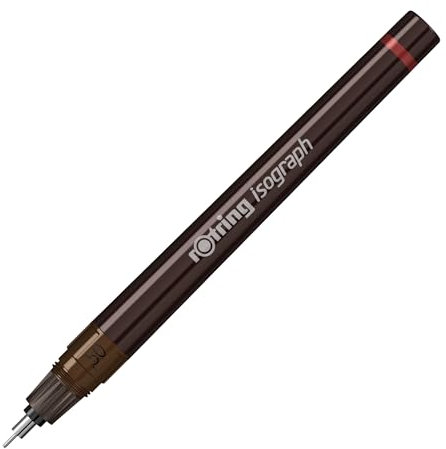 rOtring Isograph technischer Zeichenstift | 0,50 mm nachfüllbare Fineliner
