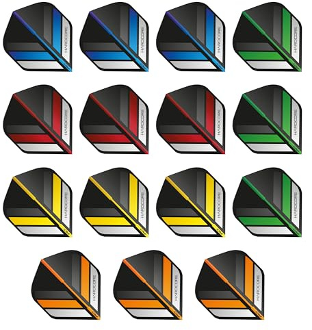 RED DRAGON Hardcore Selection Pack Extra Thick Standard Dart Flights
