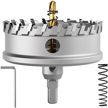 CSOOM Upgrade Seghetto circolare ad alte prestazioni in metallo duro, TCT. L'acciaio inossidabile e la maglia metallica sono la scelta ideale (100mm)