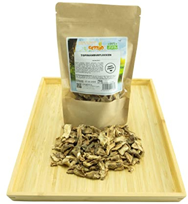 Getzoo Premium Topinamburflocken 75g | Ballaststoffreich & Nährstoffgeladen | Ideal für Nagetiere | Förderung der Darmgesundheit