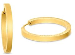 JOOP! Creolen Damen Ohrschmuck, Silber, Kommt in Schmuck Geschenk Box