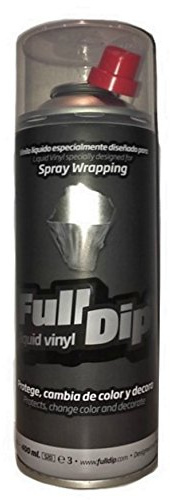 FullDip FLD0203 Vinilo Líquido, Antracita Metalizado, 400 ml