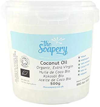 Olio di cocco extravergine 500g, puro, RAW, organico, pressato a freddo