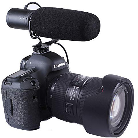 Nicama SGM5 Interview Kondensator Kardioid Mikrofon für DSLR Kamera Nikon Canon Sony Camcorder