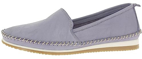 Andrea Conti Damen Leder Slipper Kombitalent trageangenehm leicht 1889601, Größe:37 EU, Farbe:Lila