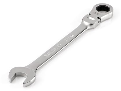 TEKTON 7/8 Inch Flex Head 12-Point Ratcheting Combination Wrench | WRC26322