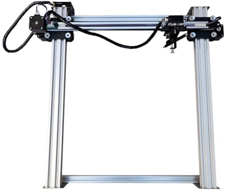 UUNA TEK Original iDraw 2.0 H-Structure Pen Plotter XY Plotter, Handwriting Robot Drawing Machine Without Base Plate, A2 Working Range, 4 * 42 Stepper Motors, Twice Faster Writing Speed Than 1.0