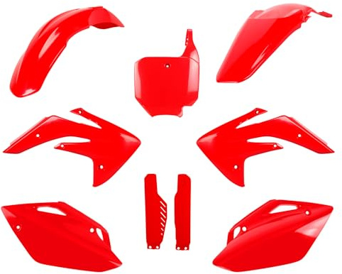 POLISPORT 91517 Complete Plastic Set (with Fork Protector) HONDA Colour OEM