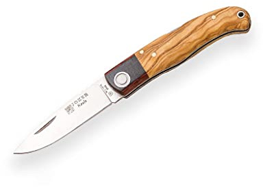 Joker Cuchilleria Sport Messer mit Schafgriff, Zwinge aus Edelstahl