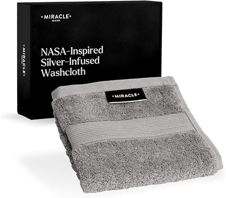 Miracle Made Soft Cotton Face Towel – Stone