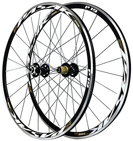 700c Rennrad Laufradsatz Schnellspanner 28 30mm Fahrradfelge C/V Bremse 20/24 Loch Nabe für 7/8/9/10/11/12 Speed Kassette 1650g (C