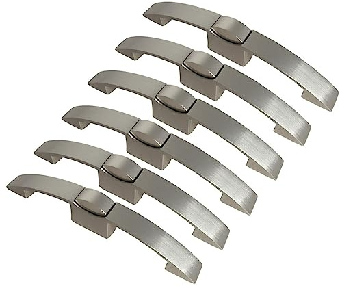 6 x Cabinet Push Button Latch Lock Handle 128mm Catch Door Knob Campervan Motorhome Boat Furniture Fittings