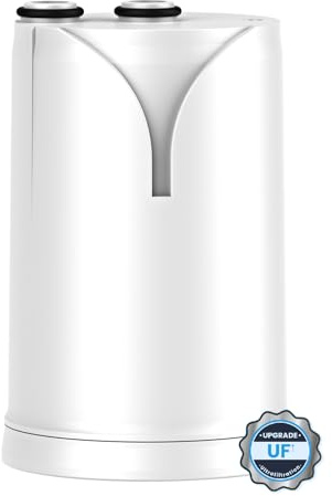 GLACIER FRESH Ultrafiltration Filterkartusche für Brita® ON TAP (600l), kompatibel mit Brita® ON TAP V/V-MF/HF, reduziert Bakterien, PFAS, Chlor,kalk,Mikroplastik sowie Schwermetalle (1 Stück)