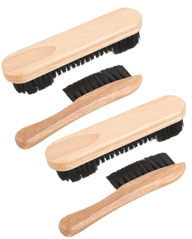 SOIMISS 4 pièces Kit de Brosses pour Table de Billard Nylon Résistant Nettoyage Surface Bandes Outils Entretien pour Tables de Snooker et Billard à Usage Domestique et Professionnel