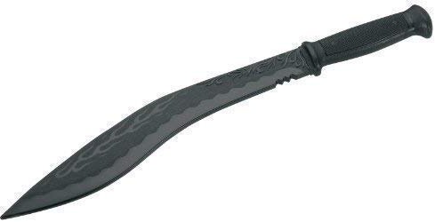 Playwell Martial Arts Black Plastic Polypropylene Hunter Training Knife - 63CM