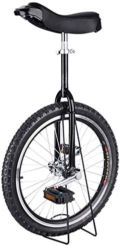 24/20/18/31 tums enhjuling, halkfria hjul Enhjuling, fjälldäck Ridning Självbalans Träning Balanscykling Utomhussport(Black,24inches)
