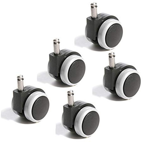 Topstar Bürostuhlrollen Set 5 Stk. 6990-3 Stiftgröße 10mm / Durchmesser 55mm