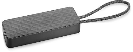 HP USB-C Mini Alámbrico USB 3.2 Gen 1 (3.1 Gen 1) Type-C Negro