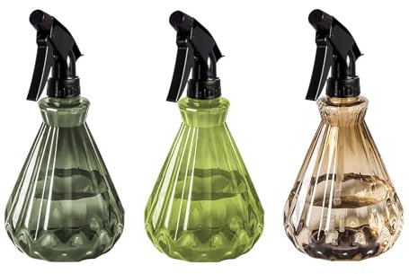 Oiiurly 3 Pcs Spray Bottles 500ml Water Spray Bottle with Adjustable Spray Head Mist Spray Bottle Empty Refillable Plastic Spray Bottles for Home Cleaning Gardening Plants Hairdressing