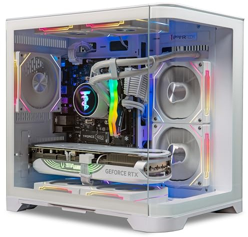 VIPRTECH Reaper 4.0 GamingPC, Ryzen 7 8700F, RTX5070, 32GB/2TB Arctic White