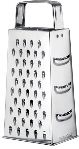 Tescoma 643742 Handy gattugia 4 lati, Acciaio Inossidabile, Argento, 24 x 11 cm, 1 Pezzo