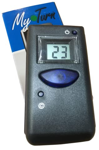 Telecomando Wireless LCD per Sistemi di Gestione Code - Radiocomando Senza Fili per Eliminacode - Batteria Non Inclusa