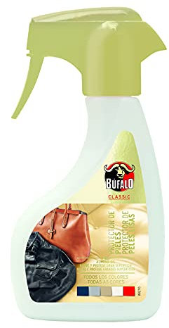 Búfalo Sprühflasche aus Leder, 250 ml, transparent