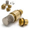 AWM Saugschlauch Adapter Set Messing, Saugfilter Anschlussstück 25 mm, 1 Zoll Rückschlagventil inkl. Gummidichtungen HWW-AG-AM