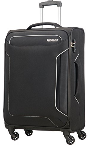 American Tourister Holiday Heat Spinner, 3,2 chilogrammi di valigie, 67 cm, 66 litri, nero