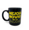 Dr. Troll Taza mug con el Texto Mejor Novio de la Galaxia. Taza Estilo Friki para Novios Fans de Star Wars. Color Amarillo y Negro
